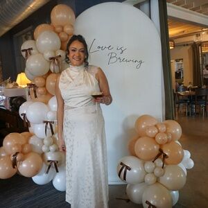 Petal & Pup Cream Lace Wedding Dress